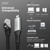 Digitus Kabel adapter USB-C - RJ45 Kat. 6A S/FTP, 1 Gbit/s, USB 3.2 Gen1, LSZH, 2m